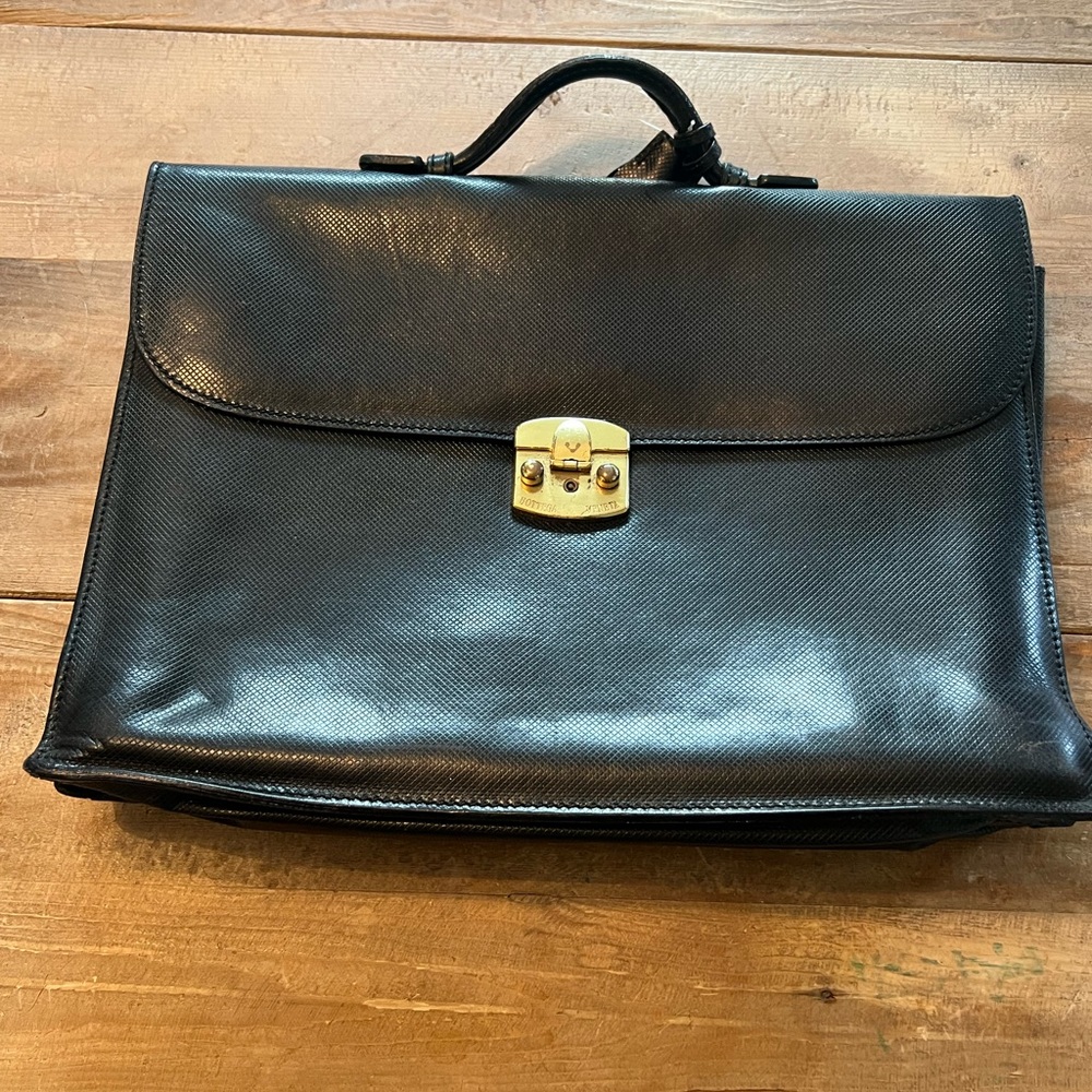 Vintage attaché Bottega veneta laptop bag